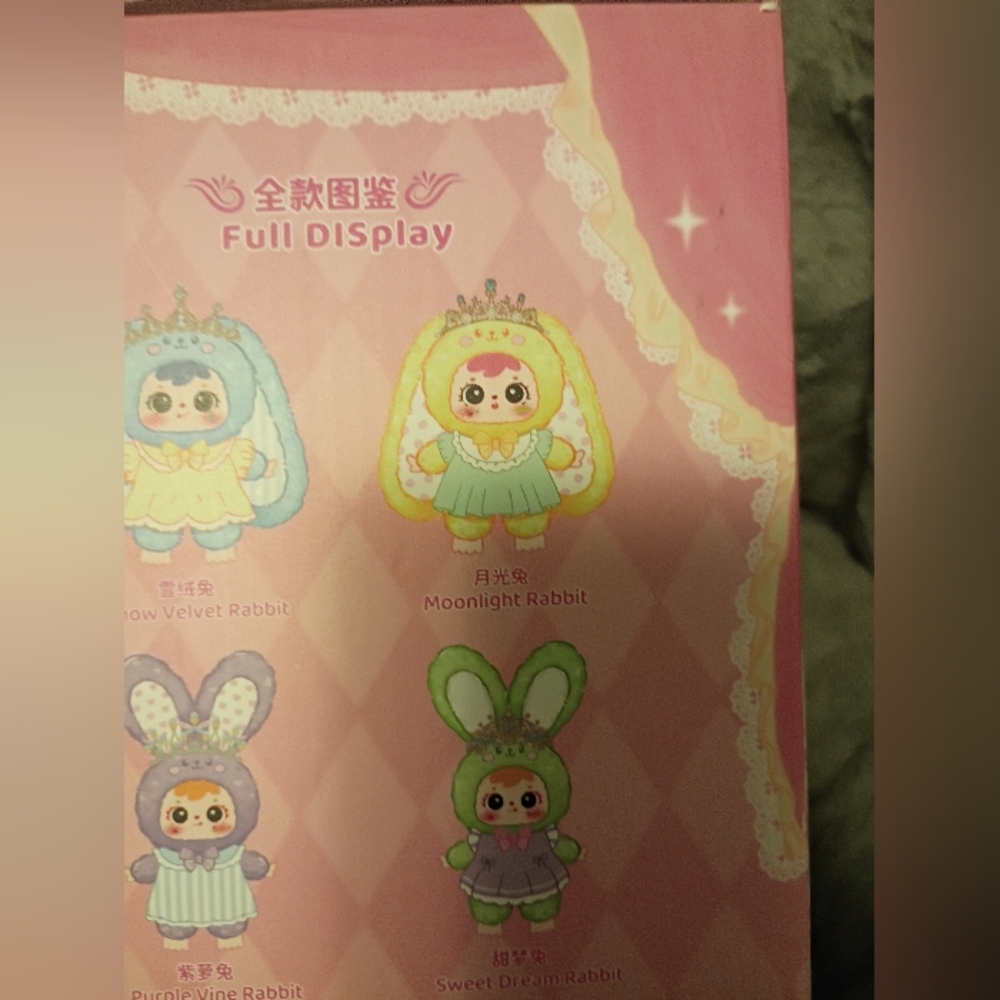 Samuel 400% Crown Rabbit Plush Doll in Yellow and Mint - Confirmed - Picture 10 of 10